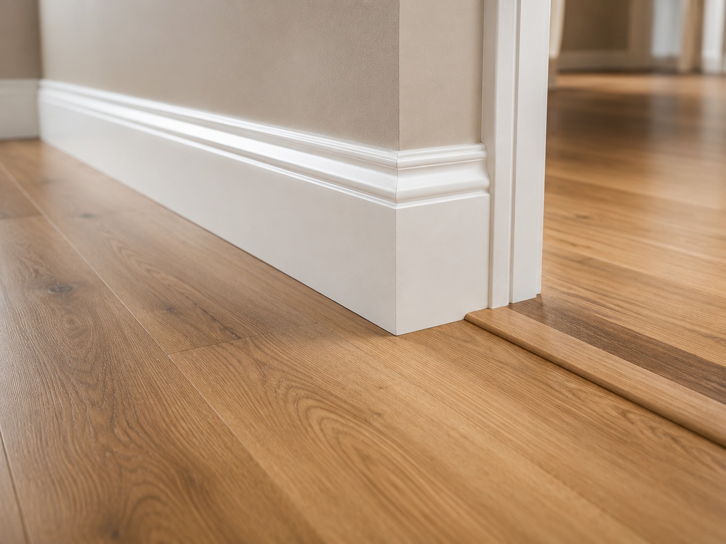 Baseboards & Transitions example